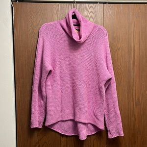 Purple Ralph Lauren Knitted turtleneck